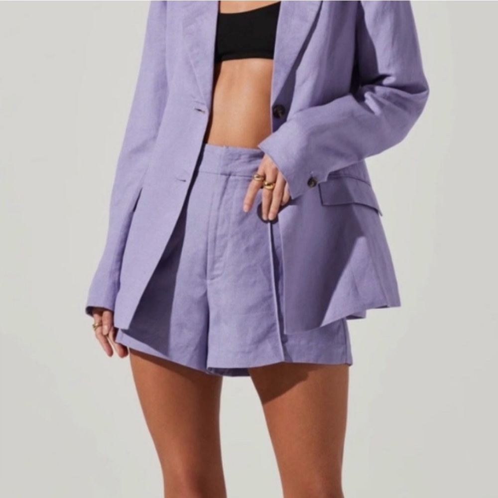 ASTR the label purple shorts - never worn